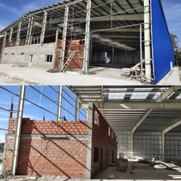 Oficinas 200 m2 en nave industrial